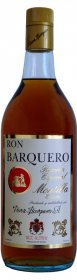 Rum Barquero tmavý 37,5%, 1L