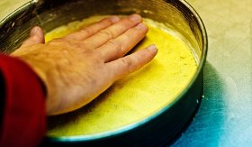Baskický dort / Pastel vasco - příprava
