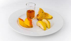 Papája na rumu / Papaya al ron - suroviny