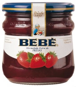 BEBE - Ovocná pomazánka jahodová 340g