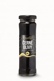 Černé olivy bez pecky 142g