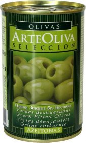 Zelené olivy bez pecky 300g