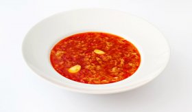 Červená polévka / Sopa colorada