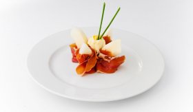 Meloun se šunkou jamón / Melón con jamón