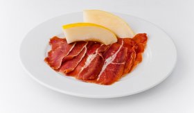 Meloun se šunkou jamón / Melón con jamón - suroviny