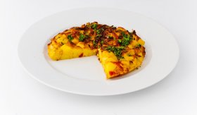 Navarská bramborová tortilla / Tortilla de patatas al estilo de Navarra