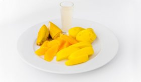 Ovocné osvěžení / Combinado de frutas y sidra - suroviny