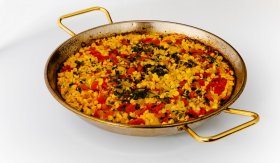Paella s kukuřicí / Arroz con millo tierno
