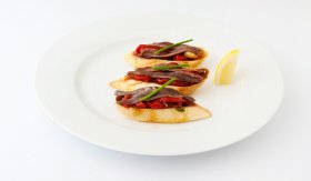 Pečené papriky s ančovičkou / Pimientos asados con anchoas