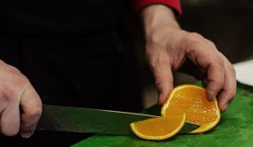 Plněné pomeranče / Naranjas rellenas - příprava