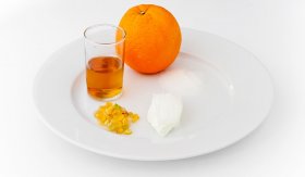 Pomeranče s tvarohovým krémem / Naranjas con crema de requesón - suroviny