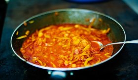 Rajčatová omáčka / Entomatá - příprava