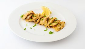 Smažené ančovičky / Anchoas fritas