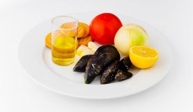 Zapečené slávky / Mejillones al horno - suroviny